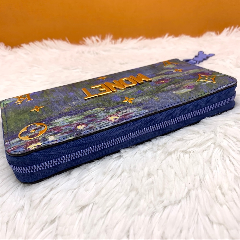 ❌SOLD❌Louis Vuitton Masters Monet Zippy Wallet bag - Picture 5 of 15